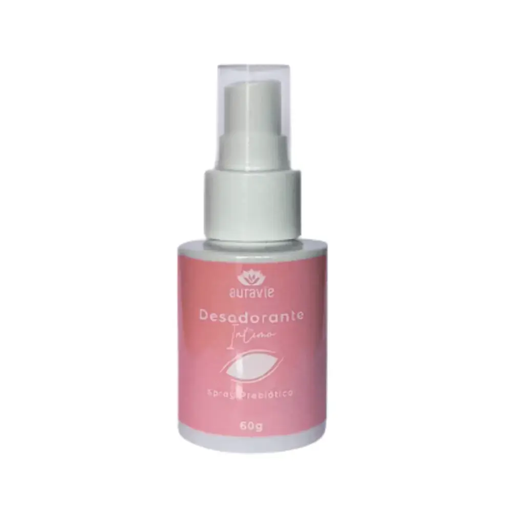 Desodorante Íntimo Natural com Prebióticos 60ml - Auravie