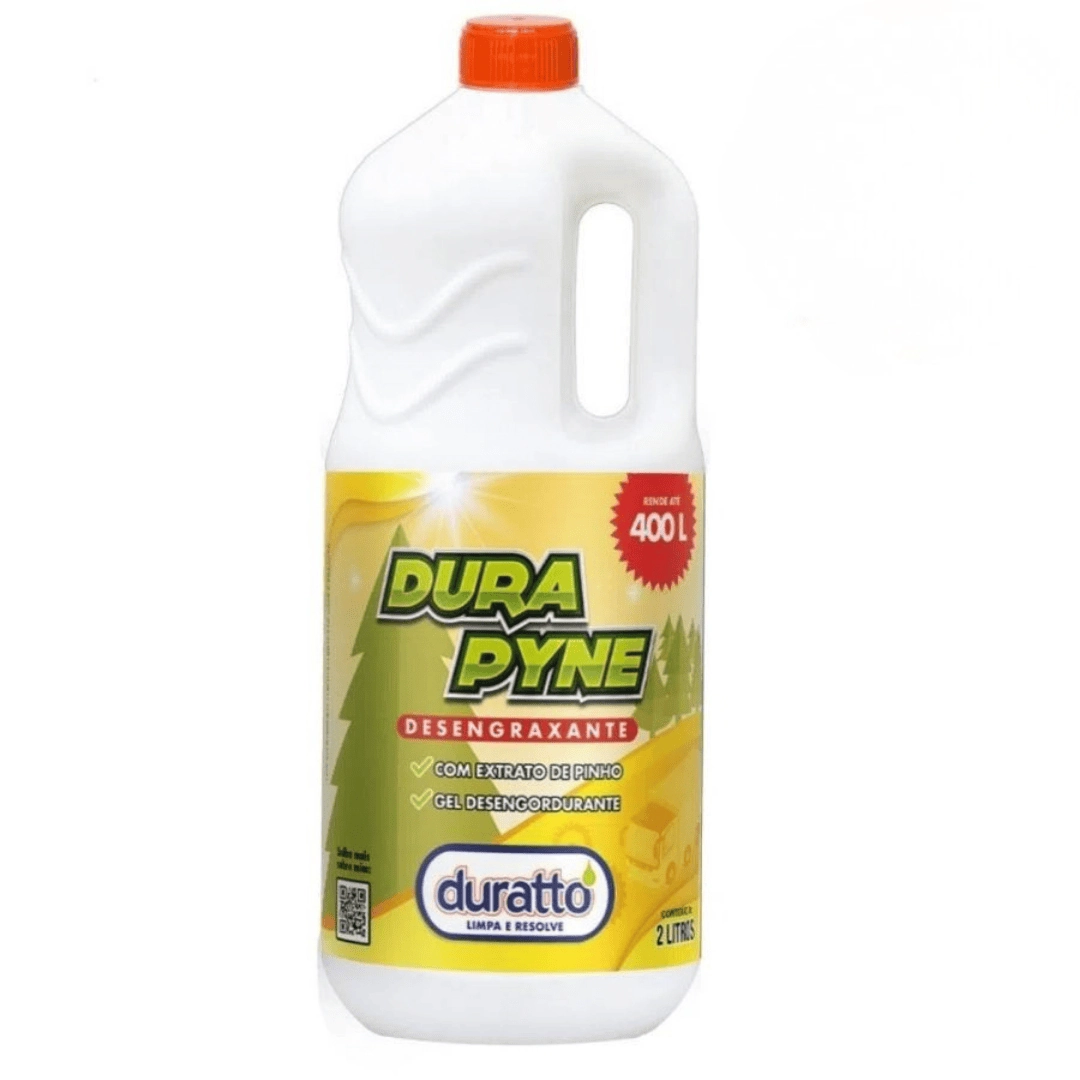 Detergente Duratto Dura Pyne 02 Lts Desengraxante Faz 400 Lt