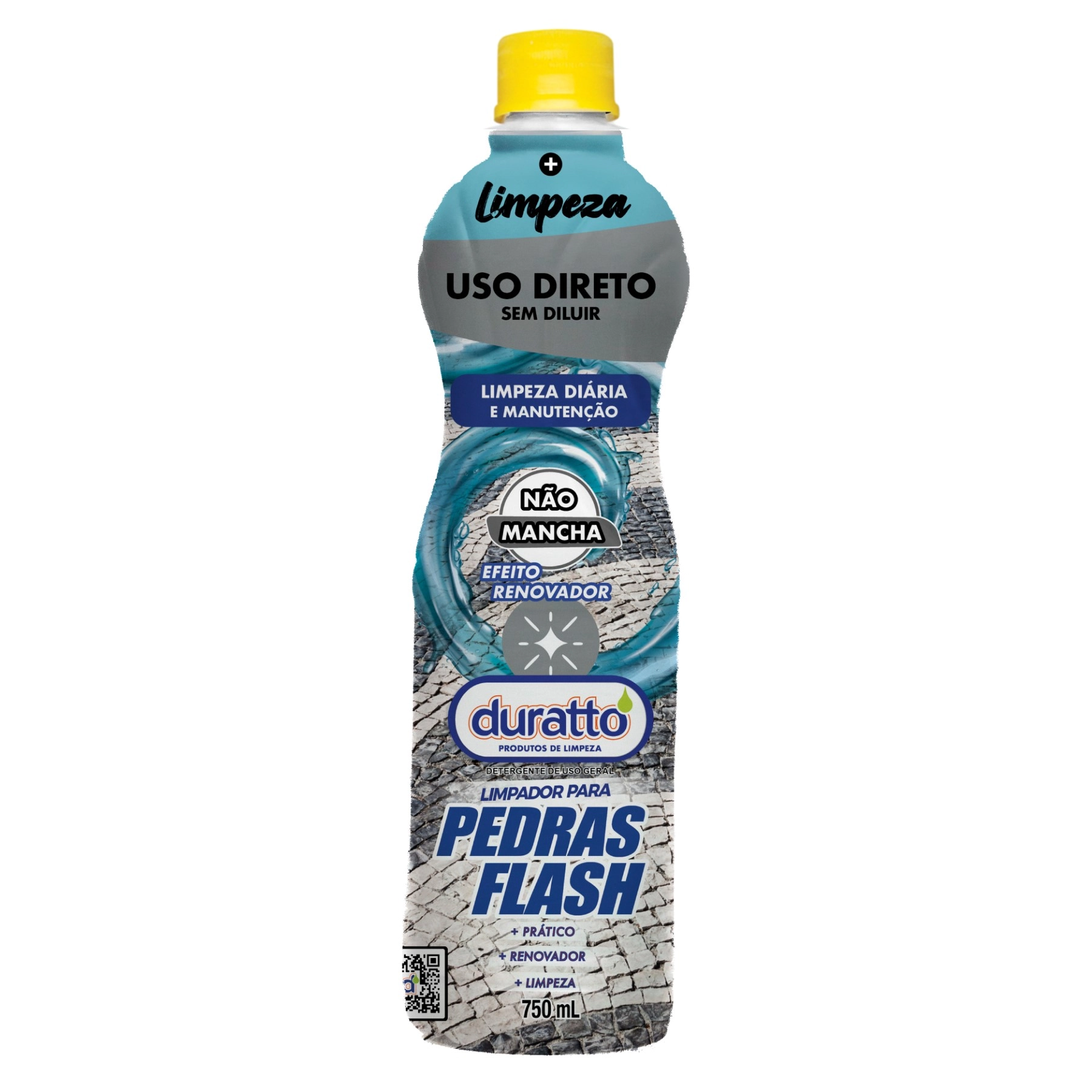 Limpa Pedras Flash Uso Direto 750ml Duratto