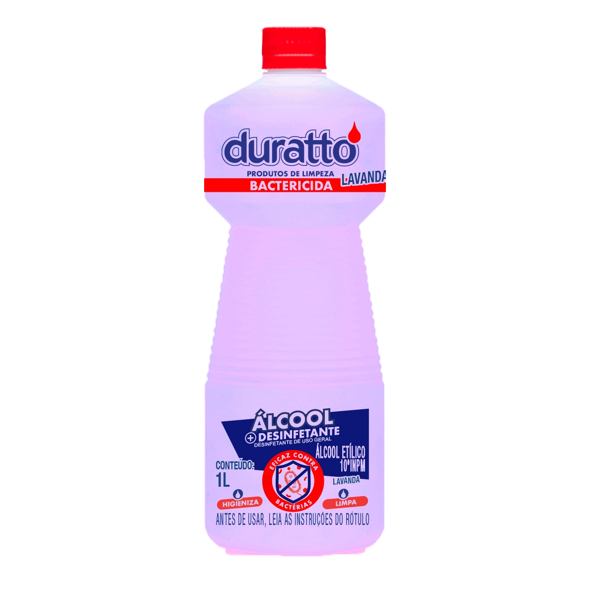 Alcool Duratto Bactericida Lavanda 1l