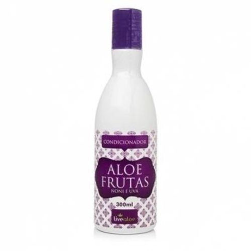 Condicionador Cabelos Ressecados e Quimicamente Tratados Frutas Livealoe
