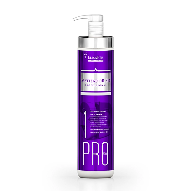 Sh Elisafer Nano Matizador 3d 900ml
