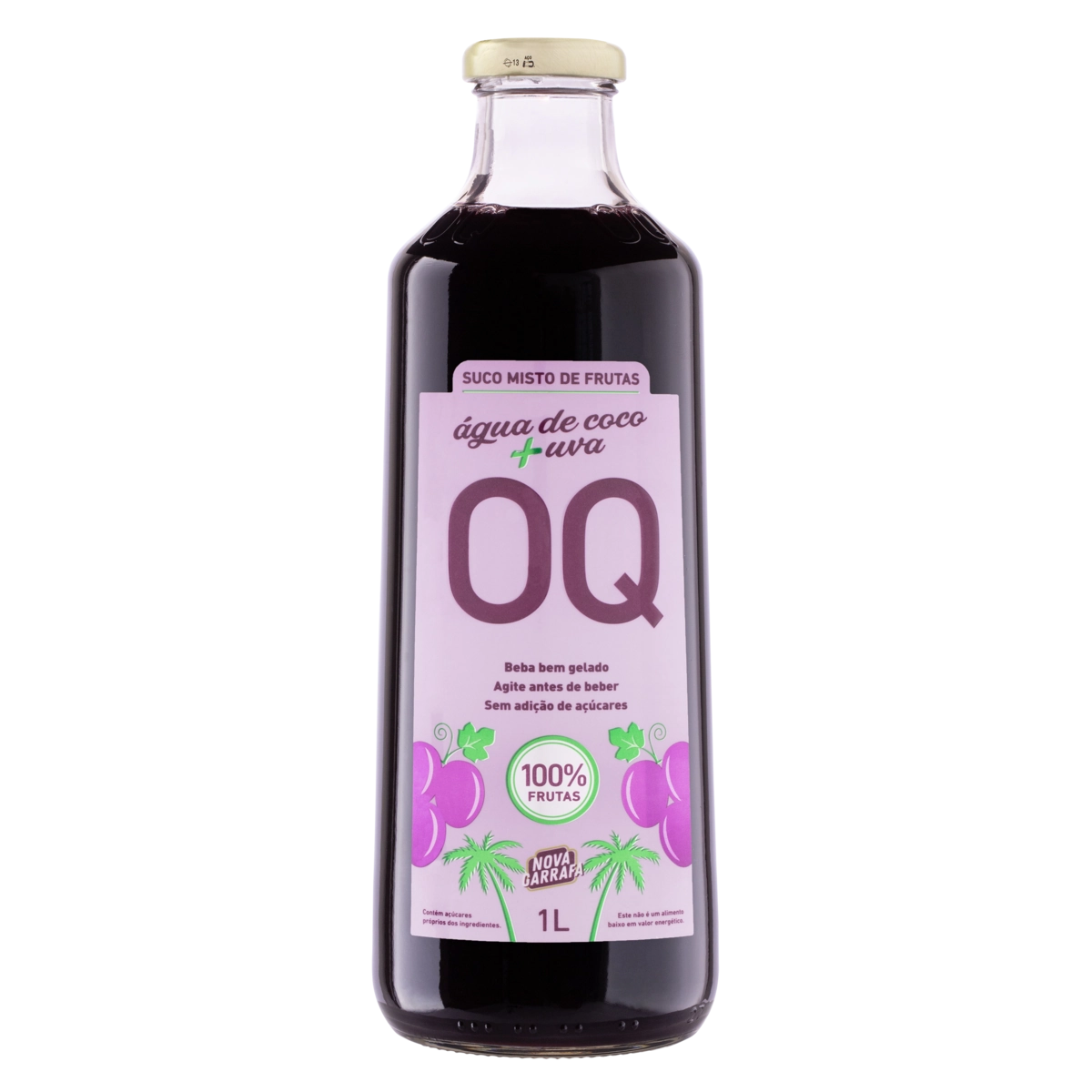 Suco Misto de Água de Coco e Uva 1L