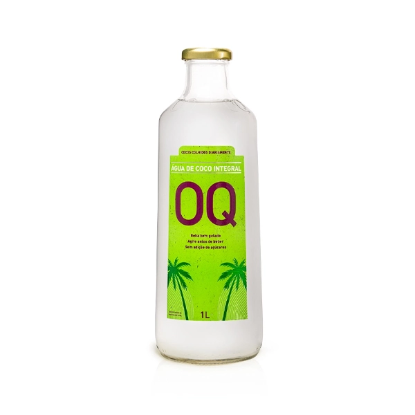 água De Coco Integral Oq Garrafa 1l