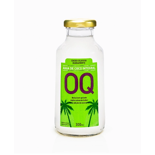 água De Coco Integral Oq Garrafa 300ml