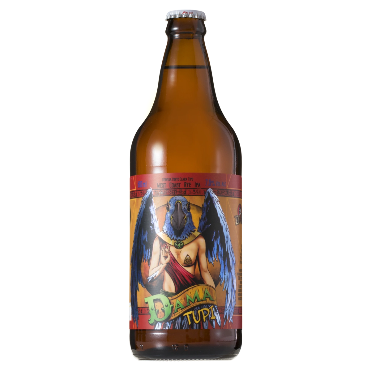 Cerveja West Coast Rye IPA Tupi Dama Bier Garrafa 600ml