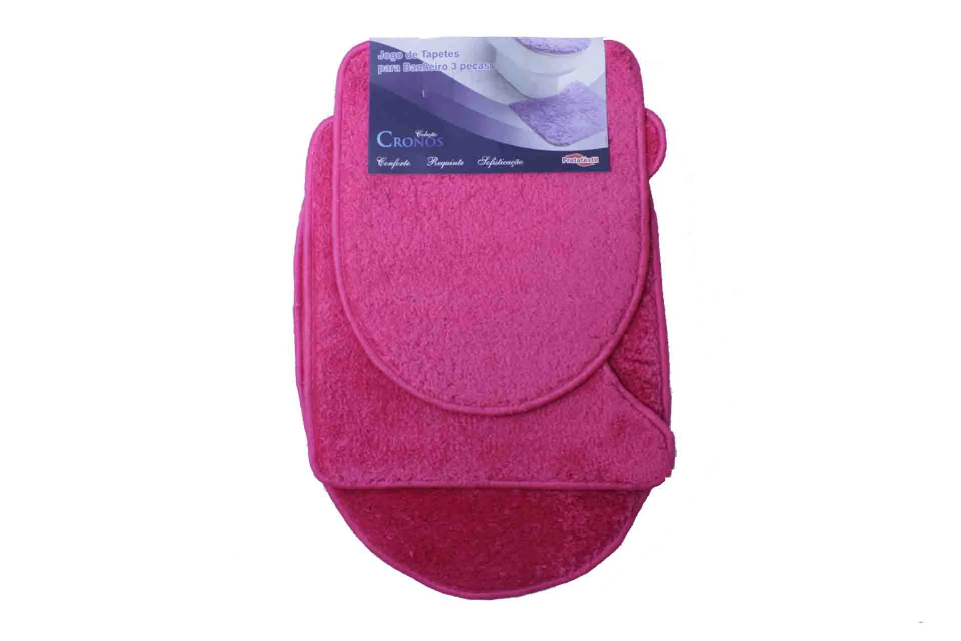 Jogo De Banheiro Cronos Pink