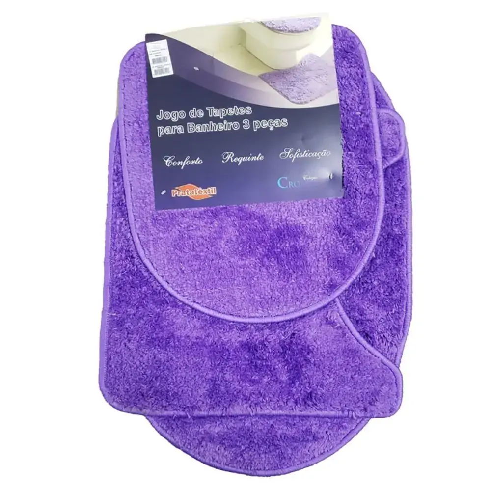 Jogo P/banheiro Cronos Lilas