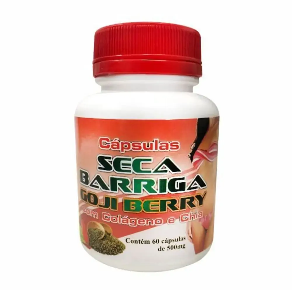 Seca Barriga Em 60 Caps 500mg Aroma