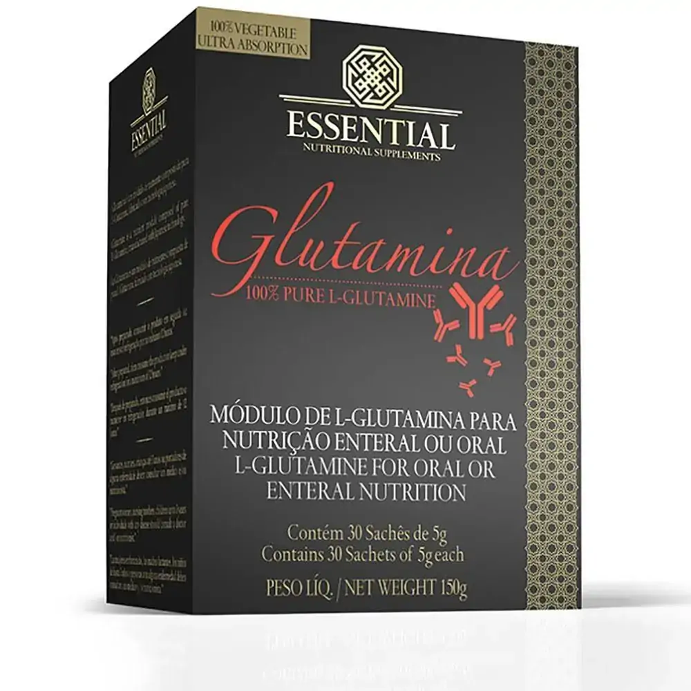 Glutamina 30 Sachês De 5g Essential Nutrition