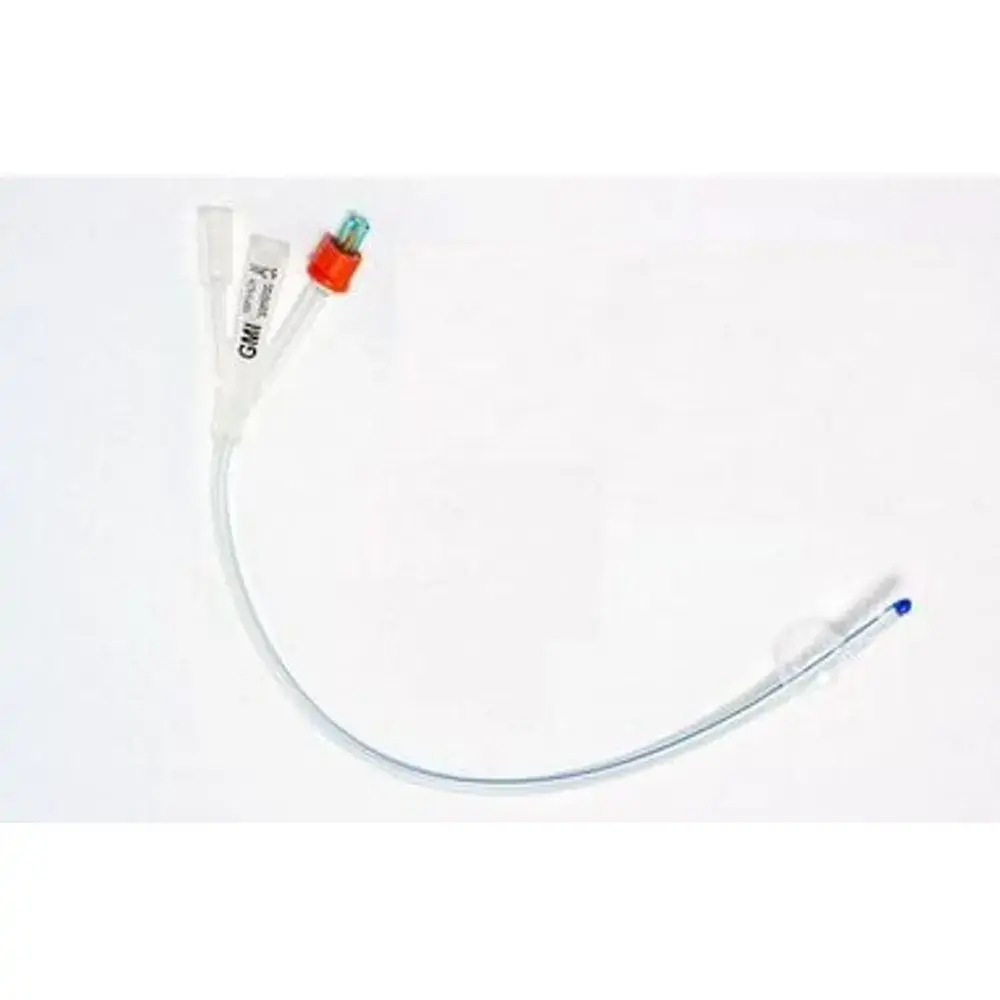 Sonda de Foley em Silicone Três Vias - Balão 30ml - GMI - Calibre 18