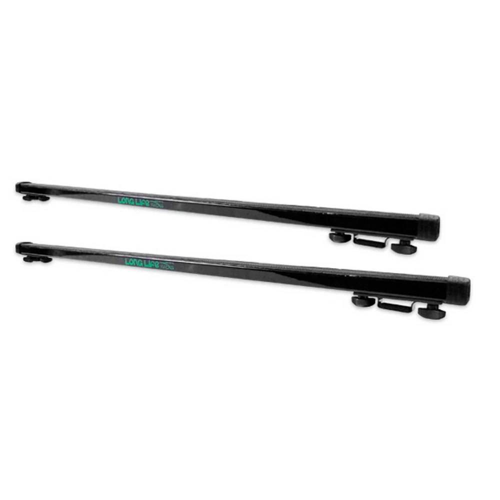 Barra Paralela do Teto Universal Preto 1.30m - LONG LIFE RL3