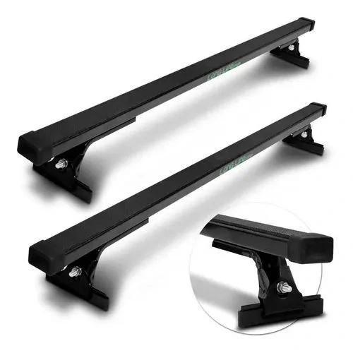 Rack de Teto CHEVROLET - GM KADETT Alumínio Preto - LONG LIFE PK1