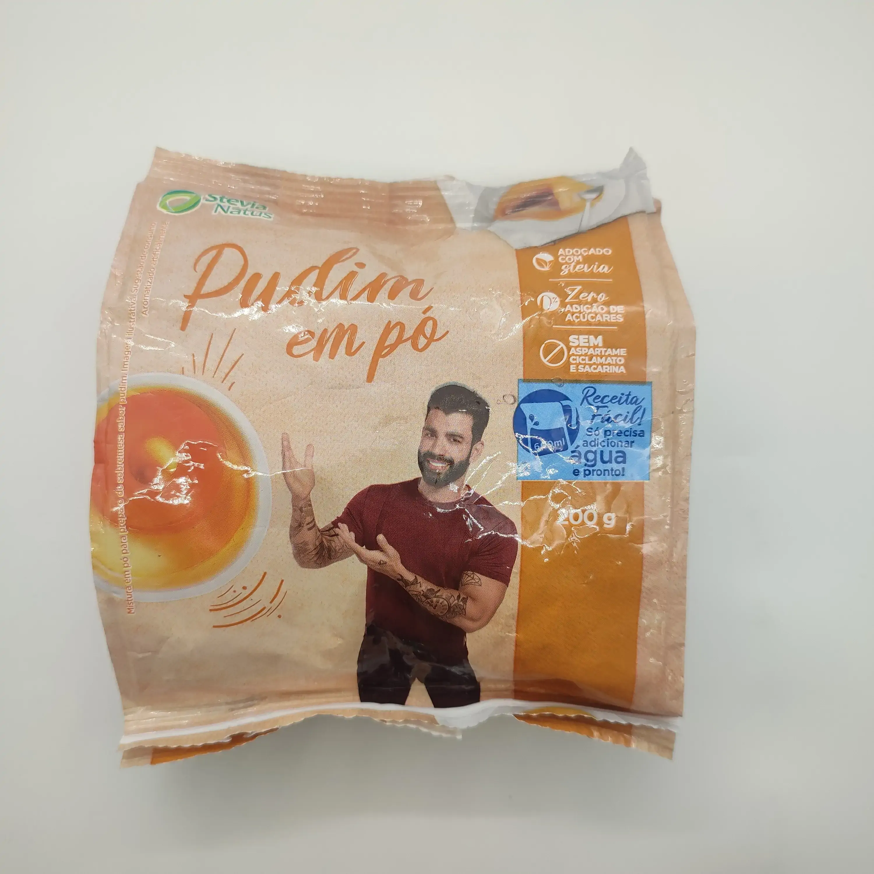 Pudim Pronto Em Po Stevia Natus