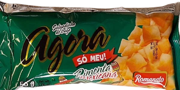 Salgadinho Pimenta Mexicana Agora 50g