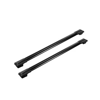 Rack Barra Paralela para Longarina LONG LIFE AC54 Actyon em Alumínio na cor Preto - LONG LIFE PC54