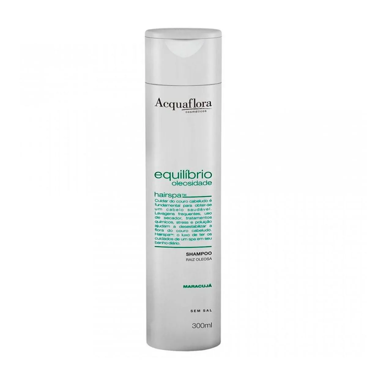Shampoo Acquaflora Equilíbrio Oleosidade Raiz Oleosa Pontas Secas