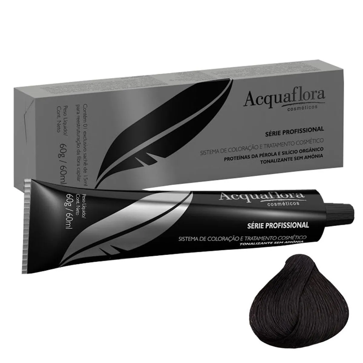 Tonalizante 2.0 Preto 60g Acquaflora