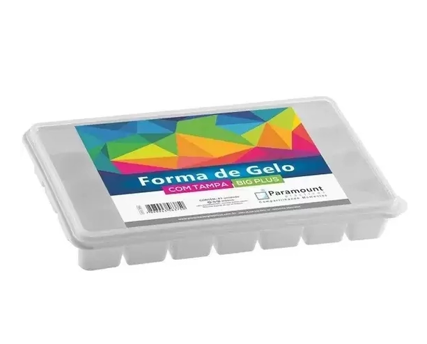 Forma De Gelo C/tampa Big Ball Grande