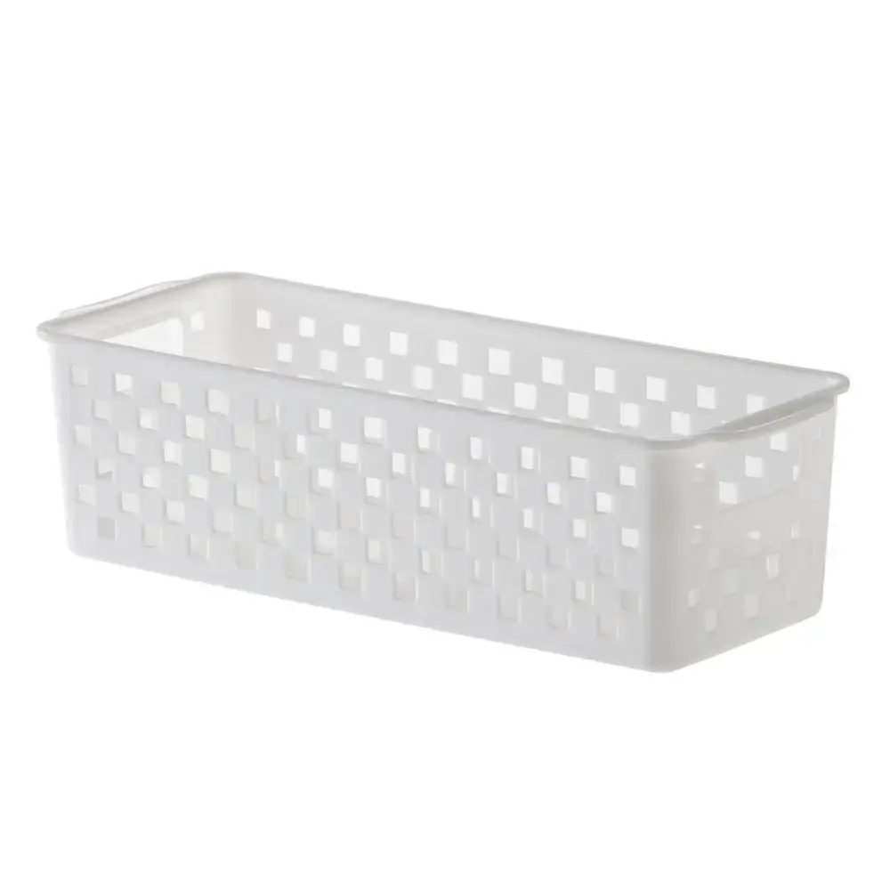 Cesto Organizador Quadratta Branco 27x11x8cm
