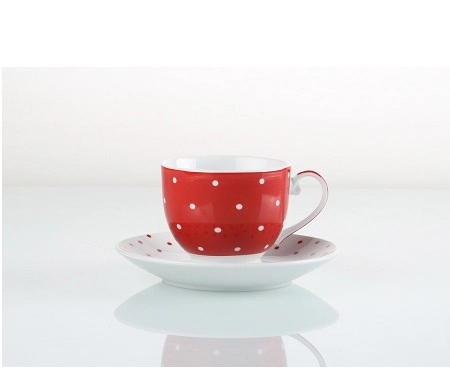 Jg.xicara Cha Casa Ambiente C/6 Pcs Red