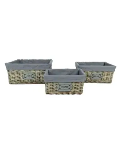 Jg.c/3 Cestas Casa Ambiente Home
