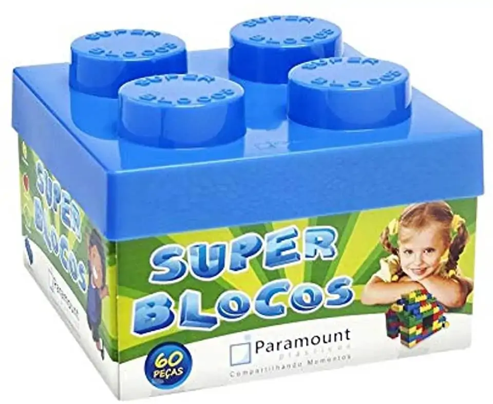 Brinquedos Super Blocos C/60p Paramount