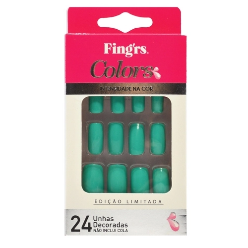 Fingrs Unhas Postiças Color Esperança 2239