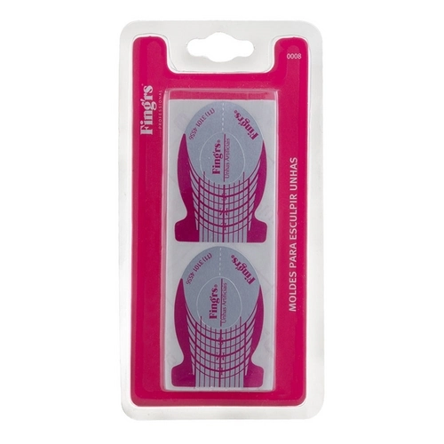 Moldes Fingrs Para Porcelana E Gel 100unidade