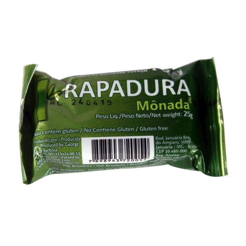 Rapadura Monada 25g Rapadura Monada
