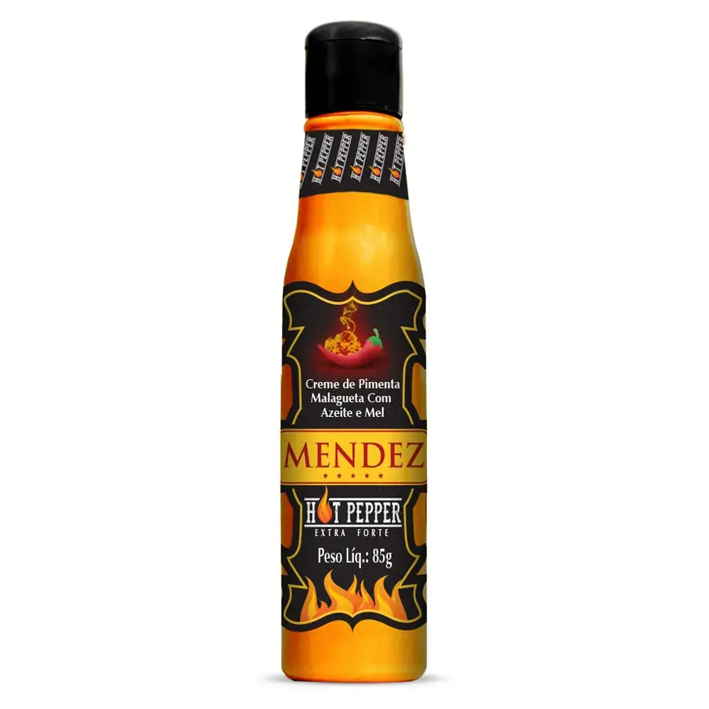 Molho De Pimenta Malagueta Com Azeite E Mel Extraforte Mendez Frasco 85g