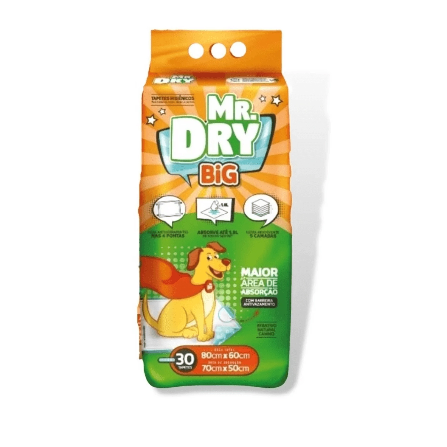Tapetes Higienicos Mr Dry Big Pc 30 Uni