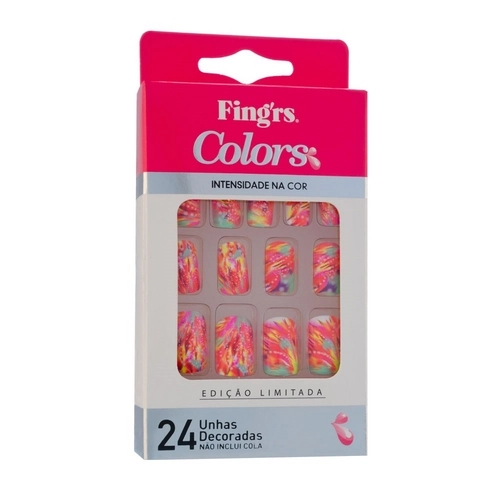 Unhas Decorada Tutti Frutti Fingrs