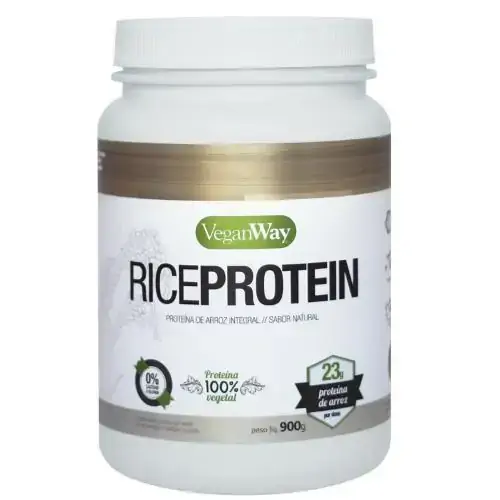 Proteína De Arroz Rice Protein Raw Natural Vegan Way 900g