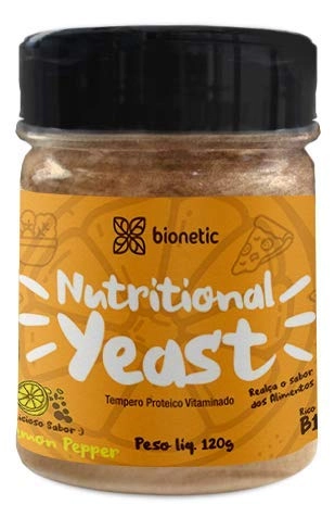 Nutricional Yeast Lemon Pepper 120g Bionetic