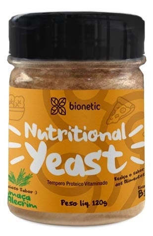 Nutricional Yeast Fumaca Alecrim 120g Bionetic