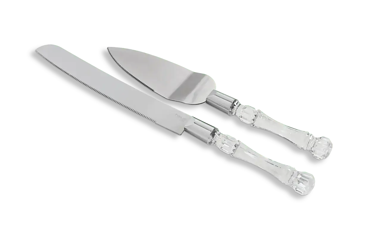 Conj.brinox P/bolo C/2pcs Tasty Cristal
