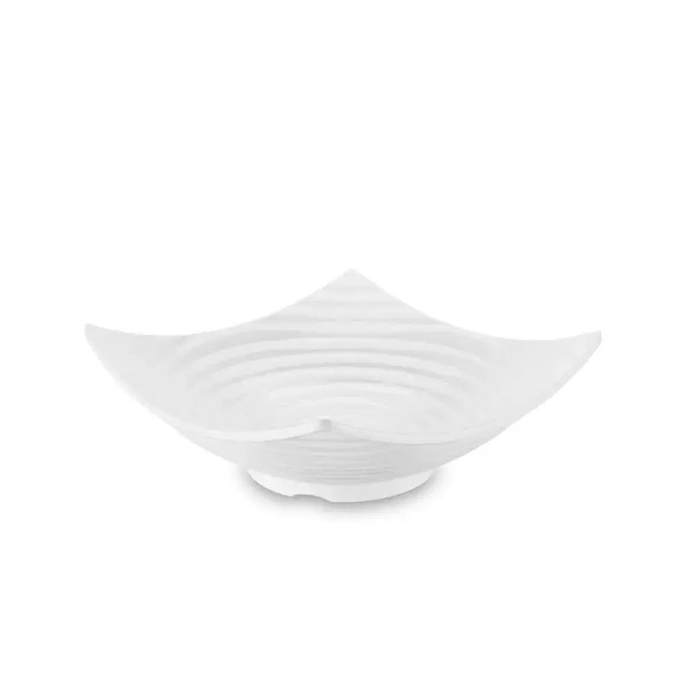 Saladeira Circles Branco 35x35x13cm 4,5L Haus Concept