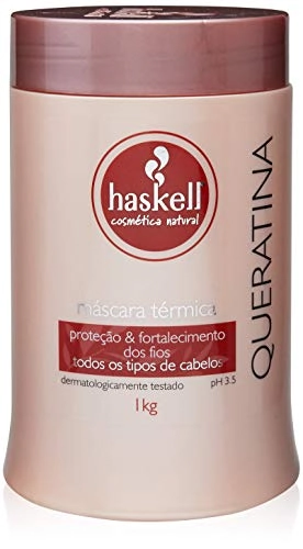Máscara De Hidrataçáo Haskell Termica Queratina 1kg