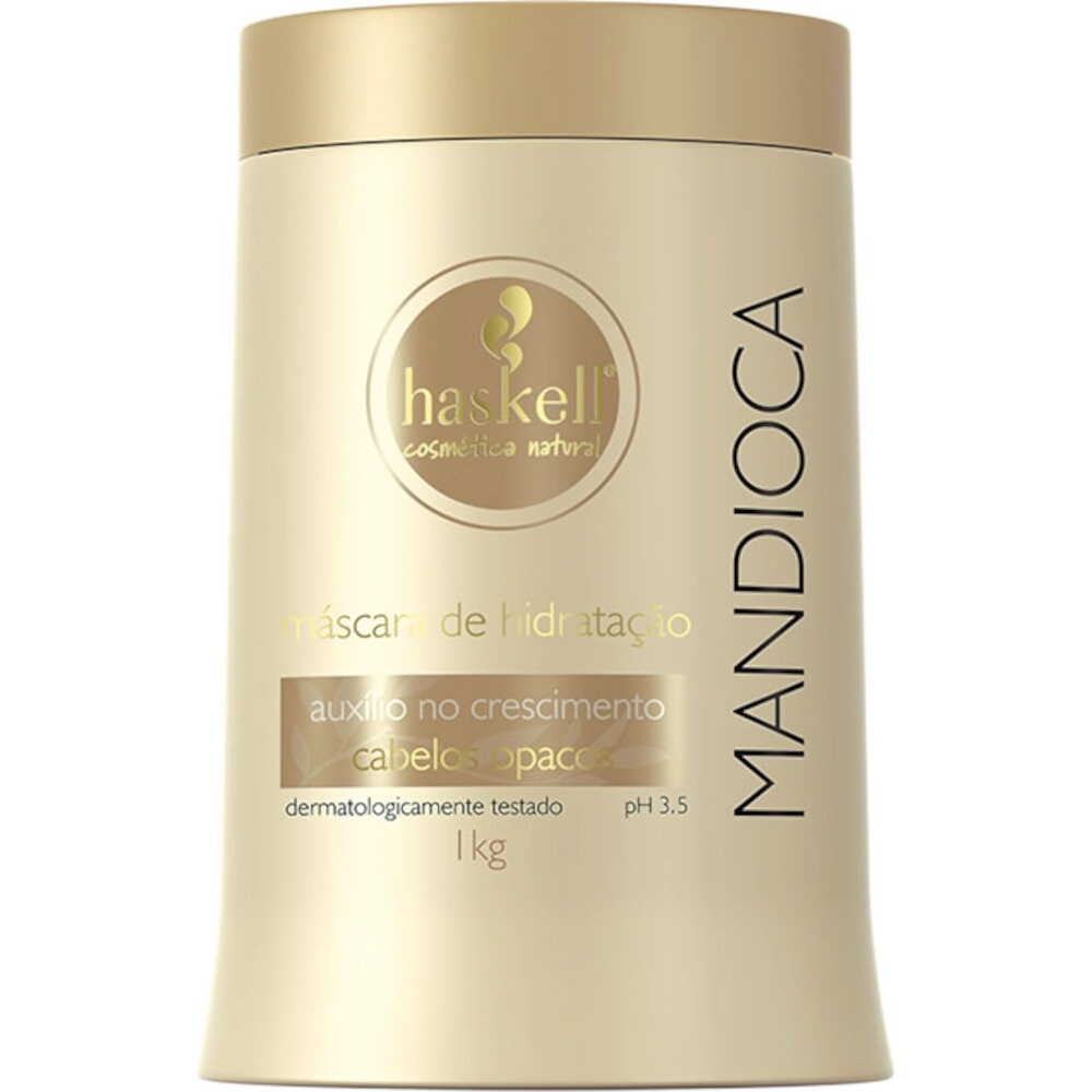 Máscara De Hidratação Haskell Mandioca 1 Kg