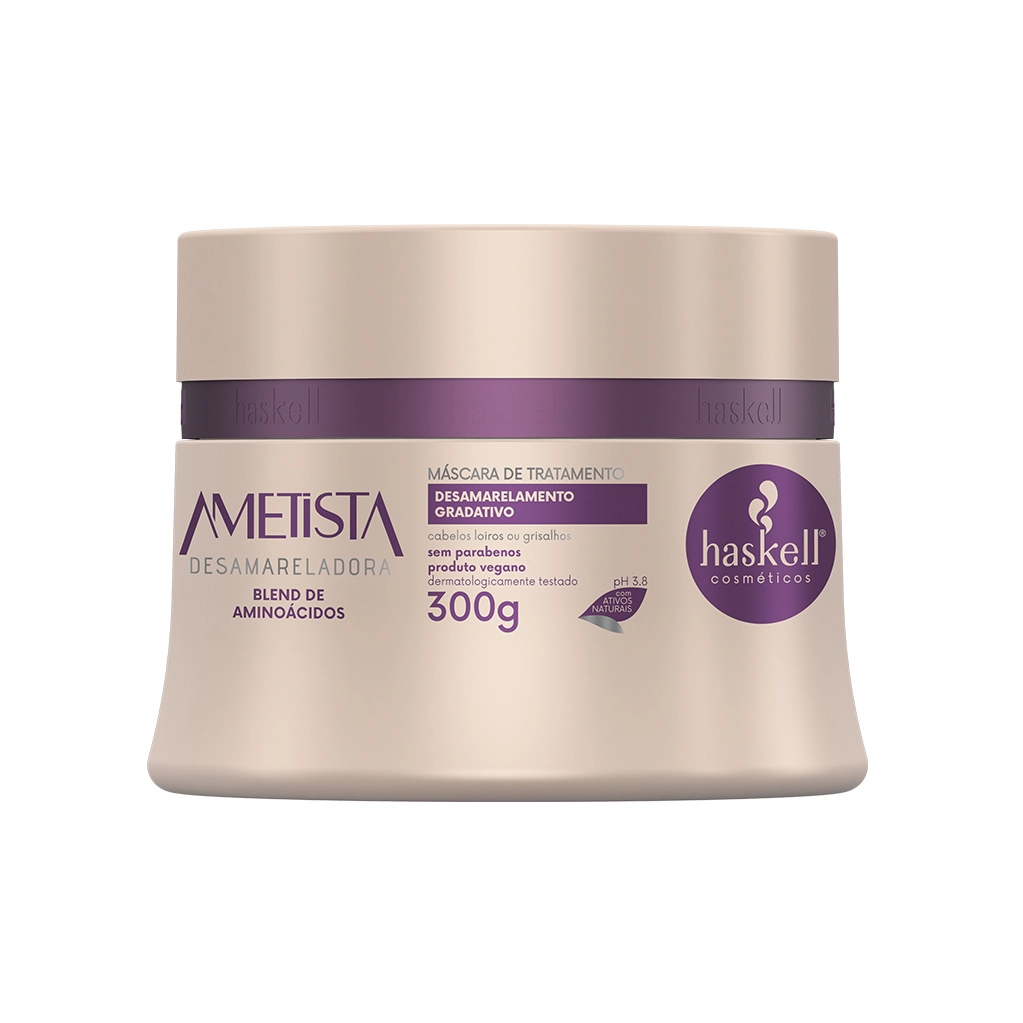 Mascara Desamareladora Geo Active Ametista 250g Haskell