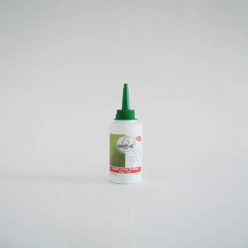 Loção Limpa Orelhas 80ml Green Pet Care