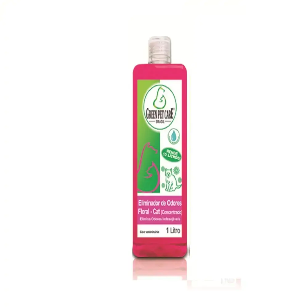 Elim.odores Concen. Cat Floral Green Pet Care 1l