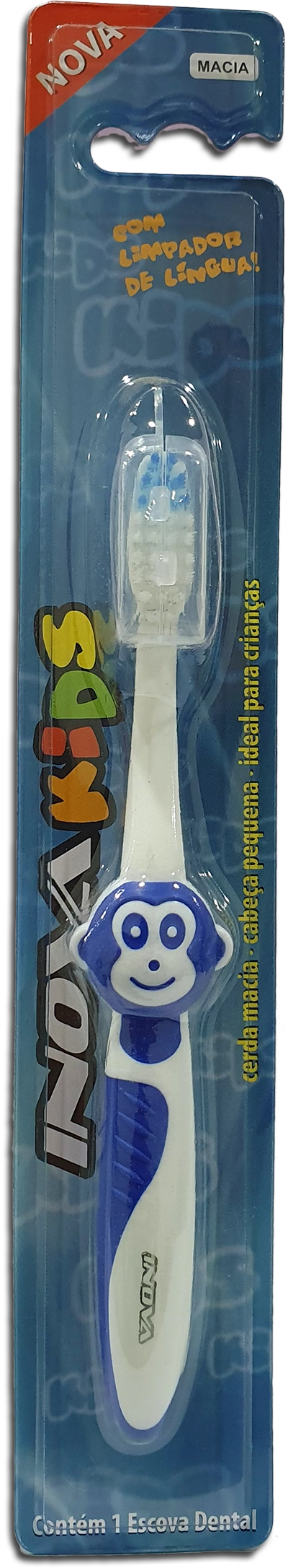 Escova Dental Inova Kids Monkey