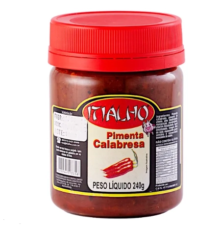 Pimenta Iti Alho Calabresa