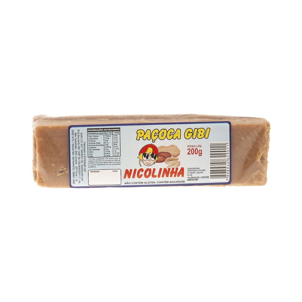 Pacoca Gibi Nikolinha