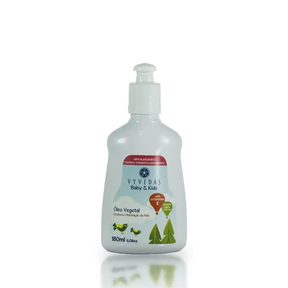 Oleo Vegetal Baby E Kids 180ml Vyvedas