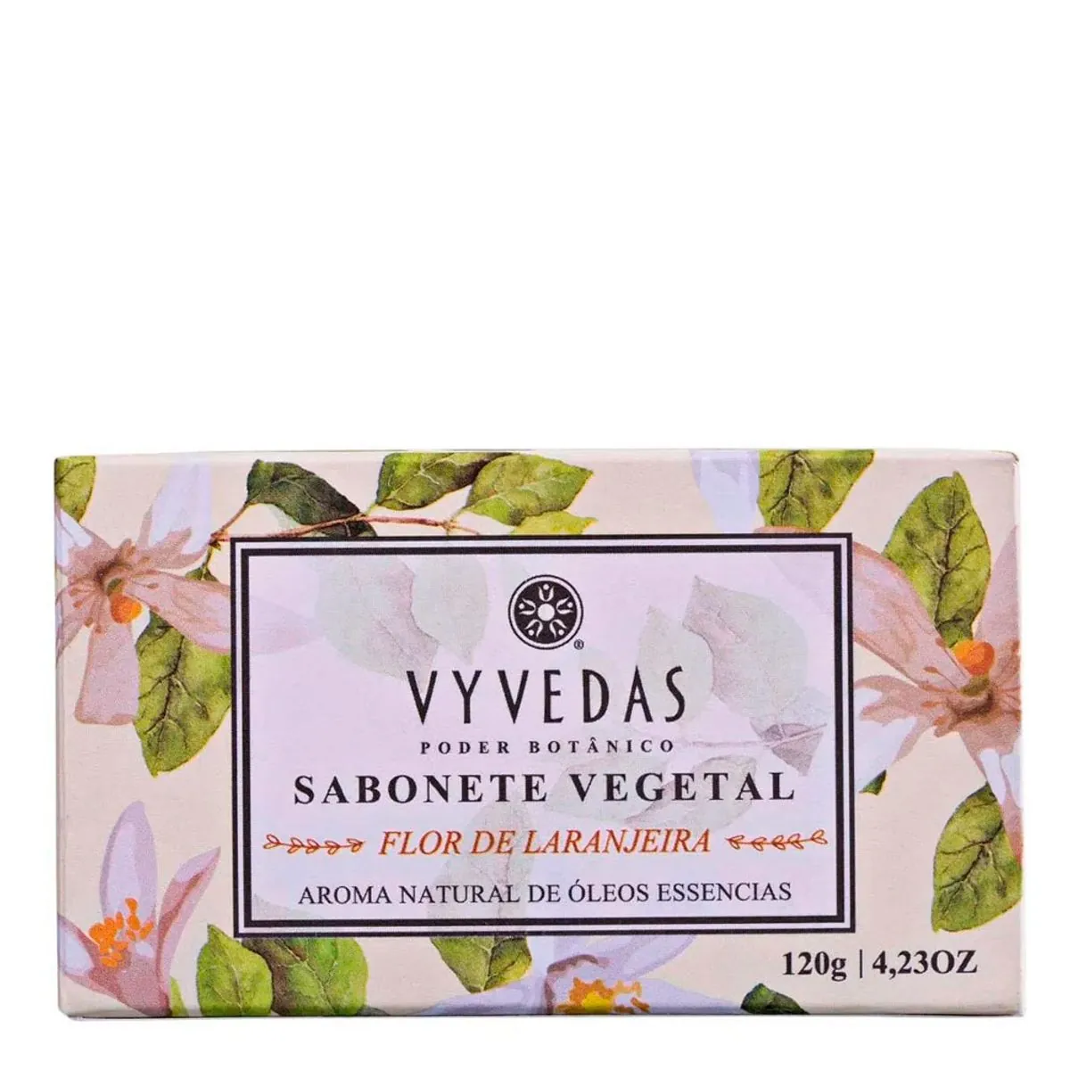 Sabonete em Barra VYVEDAS Flor de Laranjeira 120g