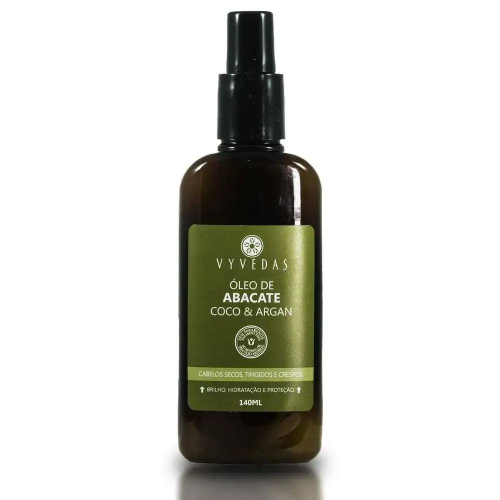 Oleo P/ Cabelo Abacate 140ml Vyvedas