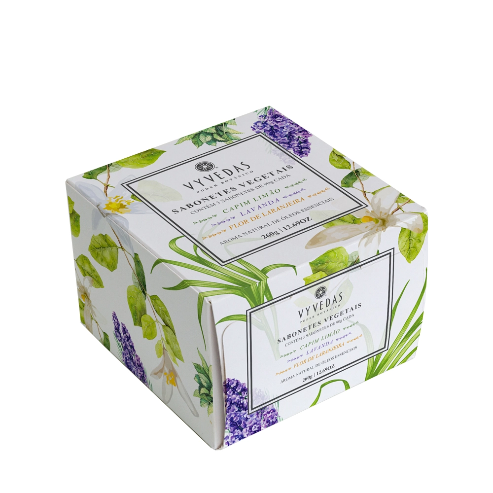 Kit De Sabonetes Vegetais Em Barra